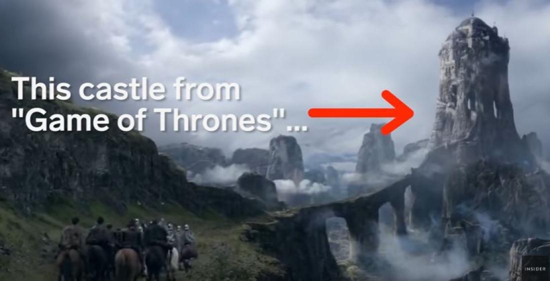 Σκηνικό του Game Of Thrones εμπνευσμένο από τα Μετέωρα