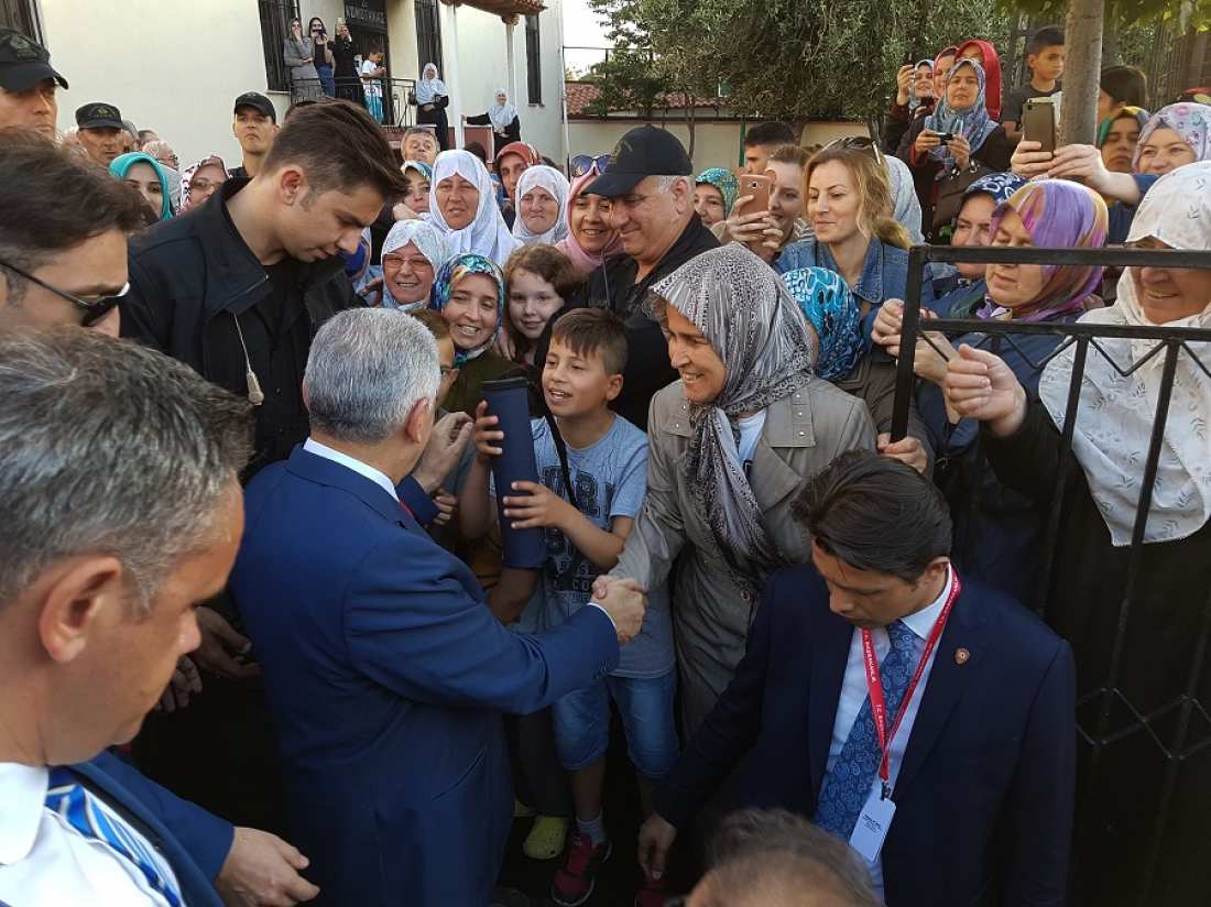 Ο Γιλντιρίμ στην Κομοτηνή-Άλλαξε πολλές φορές το πρόγραμμά του και τελικά επισκέφτηκε πρώτα το Κιρ Τζαμί (ΦΩΤΟ+ΒΙΝΤΕΟ)
