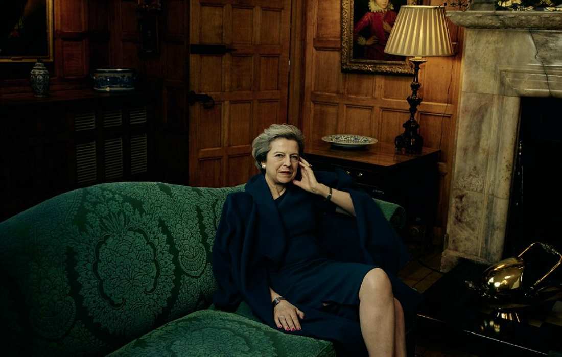 Η Τερέζα Μέι στην Vogue
