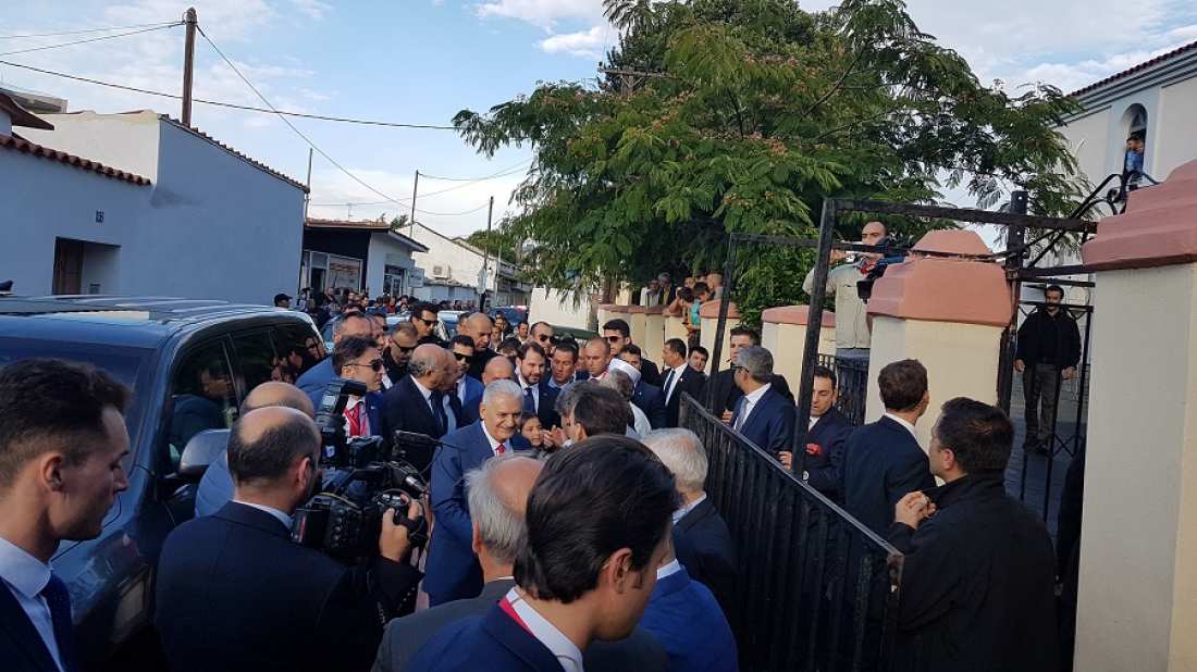 Ο Γιλντιρίμ στην Κομοτηνή-Άλλαξε πολλές φορές το πρόγραμμά του και τελικά επισκέφτηκε πρώτα το Κιρ Τζαμί (ΦΩΤΟ+ΒΙΝΤΕΟ)