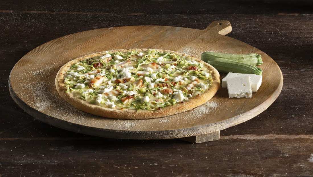 Νέα καλοκαιρινή Zucchini Pizza!