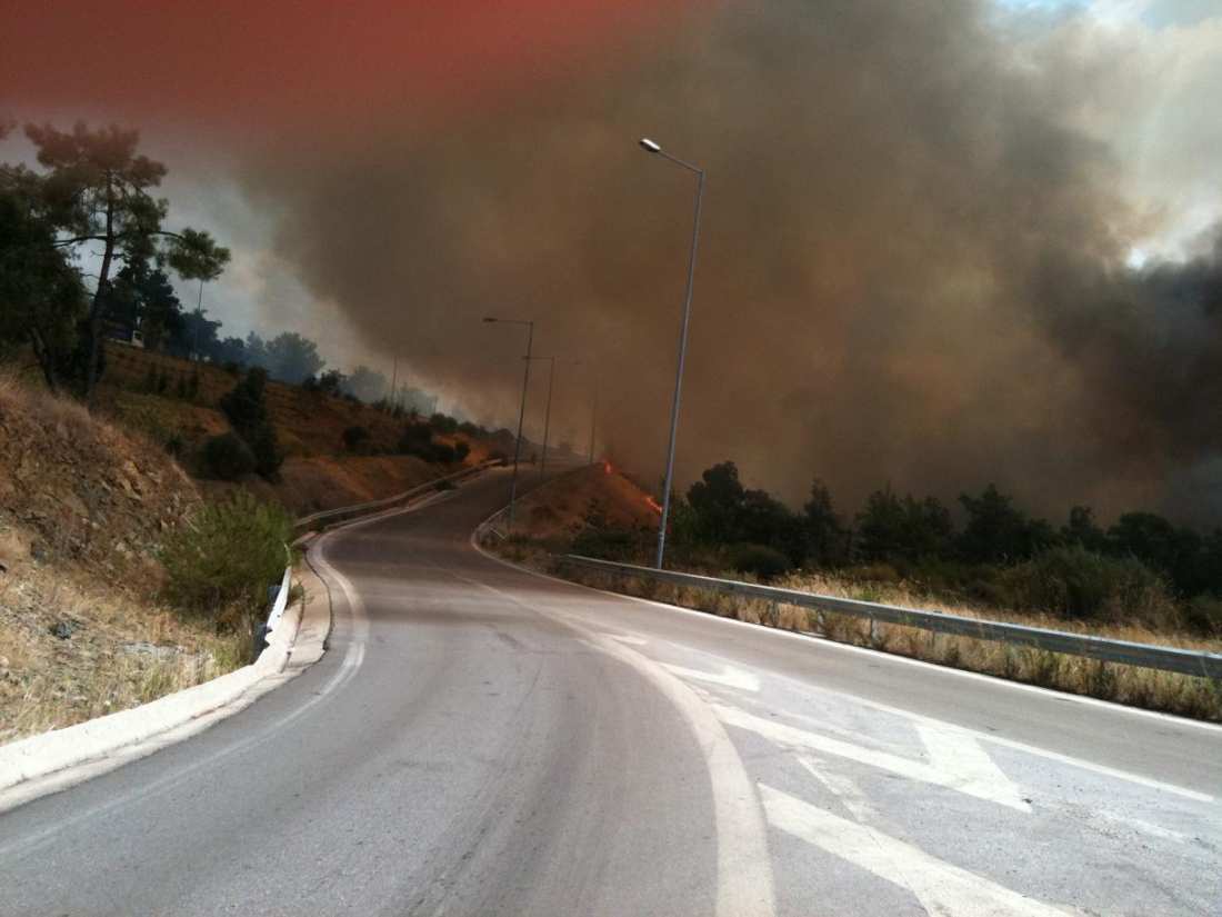 Κλειστό το Σέιχ Σου σήμερα το βράδυ 812 Αυγούστου) λόγω υψηλού κινδύνου εκδήλωσης πυρκαγιάς