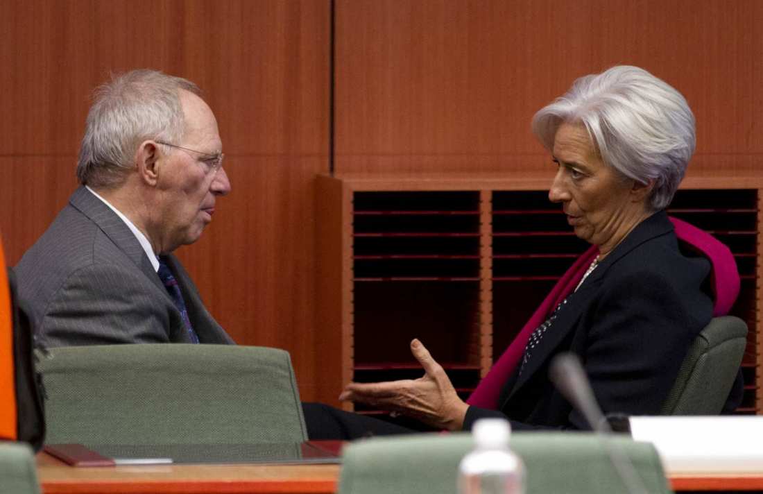 Πρωτοφανή επίθεση κατά του ΔΝΤ εξαπέλυσε ο Βόλφγκανγκ Σόιμπλε : Πιο ρεαλιστικές οι προβλέψεις της Αθήνας από του ΔΝΤ- Αιχμές και κατά του επικεφαλής της Ευρωπαϊκής Διεύθυνσης Πολ Τόμσεν- Ολόκληρος ο διάλογος