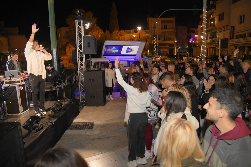  Ο Γιώργος Λιβάνης στο Street Party by ΣΚΡΑΤΣ του My Radio 