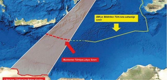 Πως η Τουρκία θέλει να εξαφανίσει την ελληνική και κυπριακή ΑΟΖ μέσω... Λιβύης