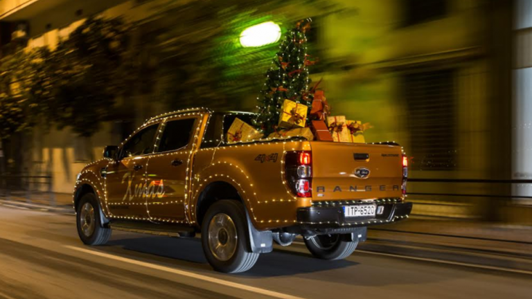 Το Ford Ranger «ντύθηκε» Άγιος Βασίλης και μοίρασε δώρα και χαμόγελα στα παιδιά του Χατζηκυριάκειου (ΦΩΤΟ + ΒΙΝΤΕΟ)