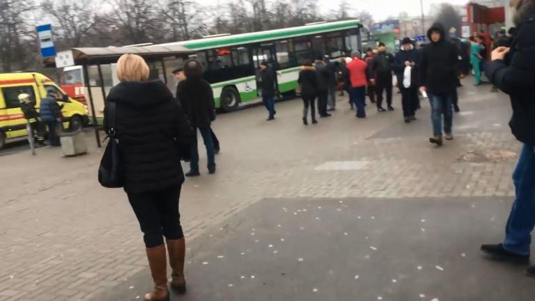 Νέο ατύχημα με λεωφορείο στην Μόσχα (ΒΙΝΤΕΟ)