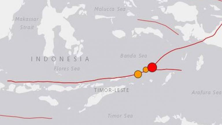 Σεισμός τώρα: Σεισμική δόνηση μεγέθους 6,4 βαθμών σημειώθηκε στην Ινδονησία-Προειδοποίηση για τσουνάμι