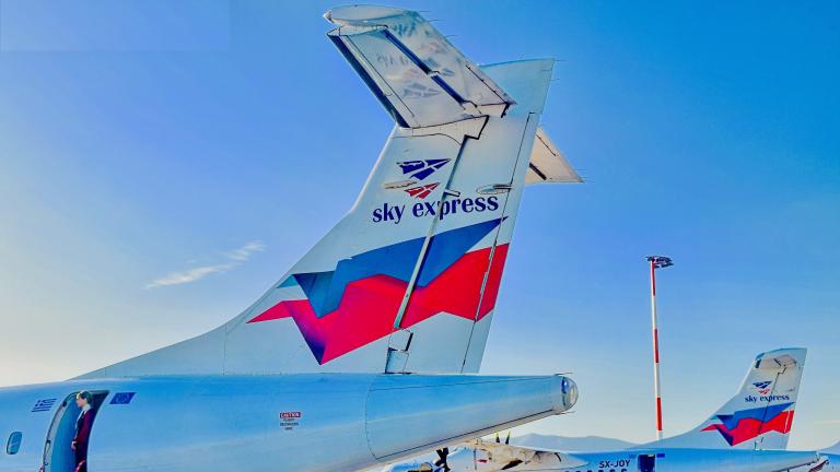 Από την  1η Νοεμβρίου η Sky Express θα εξυπηρετεί με τρεις πτήσεις καθημερινά το δρομολόγιο Αθήνα-Χανιά