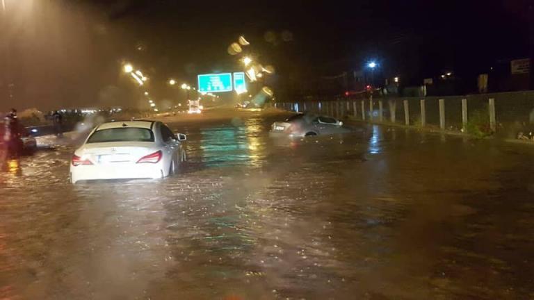 Κυκλώνας Ζορμπάς: Έκλεισε η εθνική οδός Αθηνών-Κορίνθου στο 57ο χιλιόμετρο 