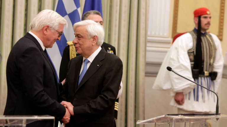 Επίσημη επίσκεψη στην Αθήνα θα πραγματοποιήσει ο Ομοσπονδιακός Πρόεδρος της Γερμανίας μετά από πρόσκληση του Προέδρου της Δημοκρατίας