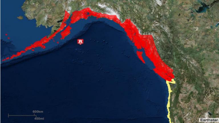 ΤΩΡΑ: Προειδοποίηση για τσουνάμι μετά τον ισχυρο σεισμό 6,7 βαθμών στην Αλάσκα