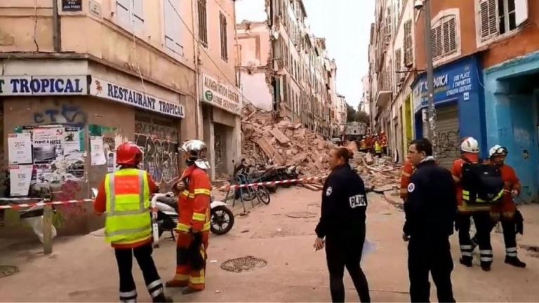 Κατάρρευση δύο κτιρίων στη Μασσαλία