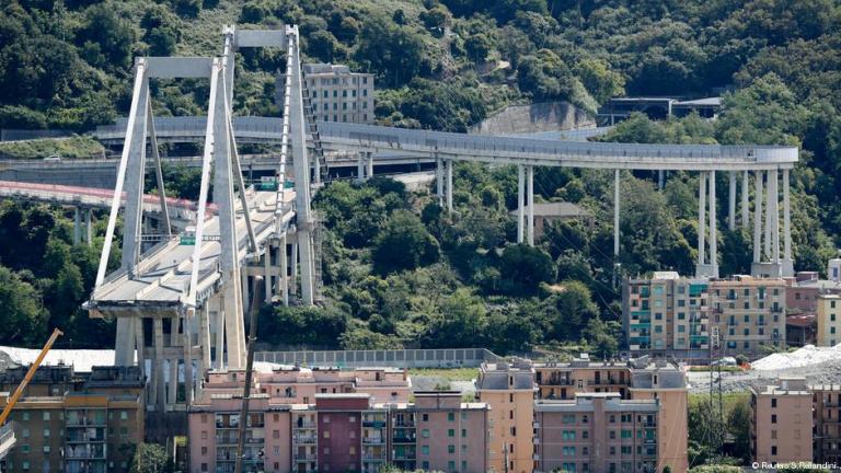 Γένοβα: ξεκινά η κατεδάφιση της μοιραίας γέφυρας