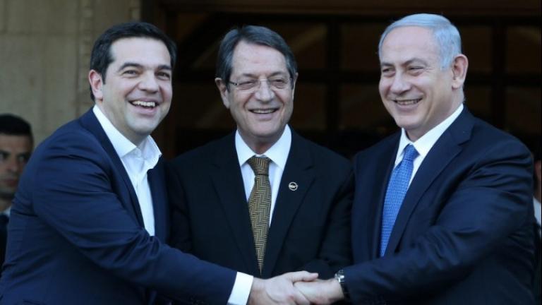 Υψηλό επίπεδο συνεργασίας στην 3μερή σύνοδο κορυφής Ελλάδας-Κύπρου-Ισραήλ