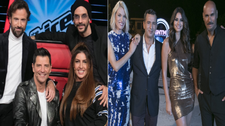 Ίδια μέρα, ίδια ώρα, οι τελικοί «The Voice» και «Greece’s Next Top Model»