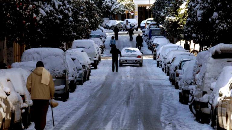 Κακοκαιρία – Τηλέμαχος: Χιόνια και στην Αθήνα 