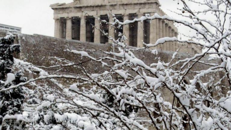 ΚΑΙΡΟΣ 7/1/2019: Η νέα κακοκαιρία «Τηλέμαχος» φέρνει χιόνια και στο κέντρο της Αθήνας