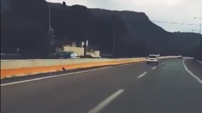 Τρόμος στην Κρήτη με οδηγό που πήγαινε ανάποδα στην εθνική οδό (ΒΙΝΤΕΟ)