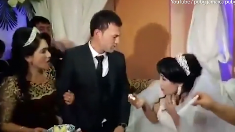 Η αφορμή που αυτή η γυναίκα τρώει ένα δυνατό χαστούκι την ημέρα του γάμου της, είναι γελοία (video)