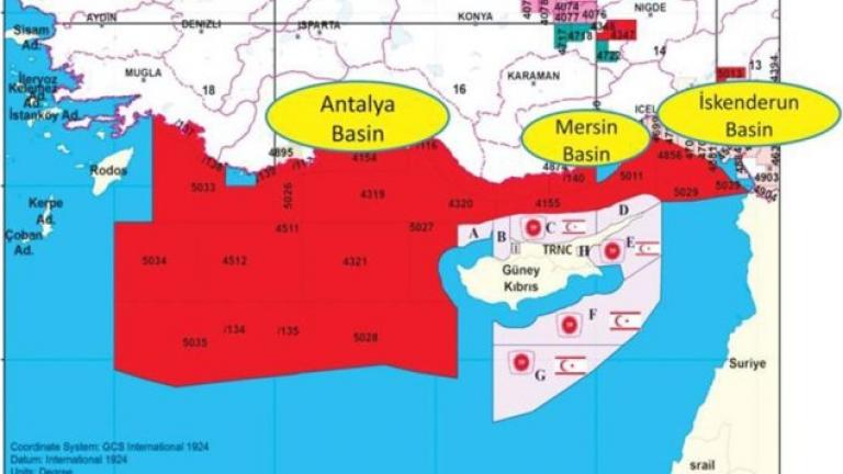 «Τύμπανα πολέμου» από την Τουρκιά: Ενημέρωσε τον ΟΗΕ ότι θα κάνει γεωτρήσεις στην κυπριακή ΑΟΖ