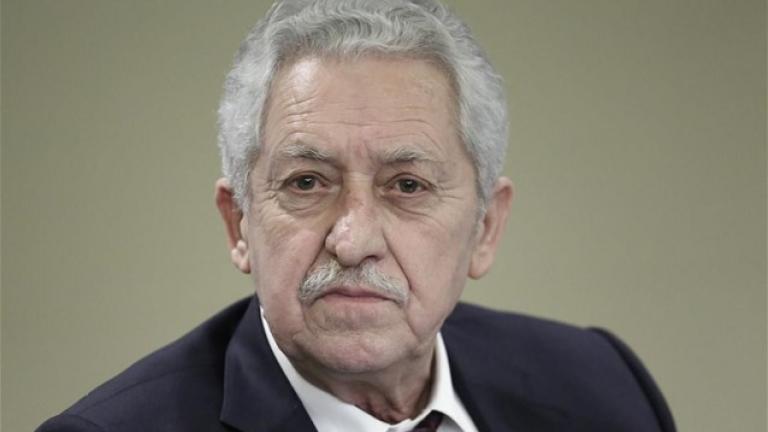 Κουβέλης: «Τις επόμενες ημέρες θα αποφασιστεί αν θα είμαι υποψήφιος -Στηρίζω τον ΣΥΡΙΖΑ»