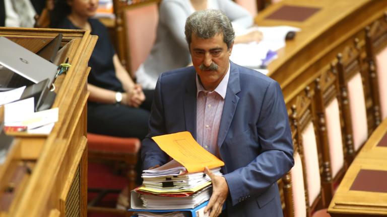 Η Βουλή ψήφισε την άρση ασυλίας του Πάυλου Πολάκη  