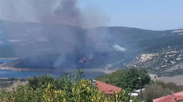 Φωτιά τώρα: Υπό έλεγχο η φωτιά στην Ελάτη Κοζάνης