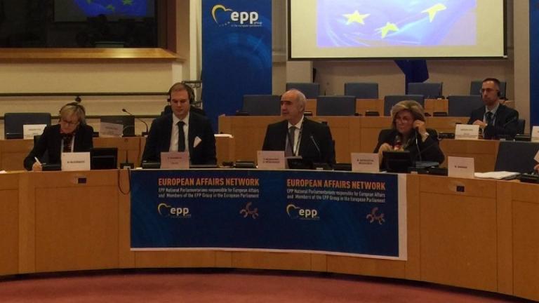 Β. Μεϊμαράκης: Ενώνουμε τις δυνάμεις μας ώστε η Ευρώπη να επιδρά θετικά στη ζωή των συμπολιτών μας
