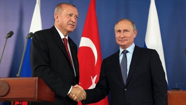 Συνάντηση Πούτιν - Ερντογάν πριν τη Διάσκεψη