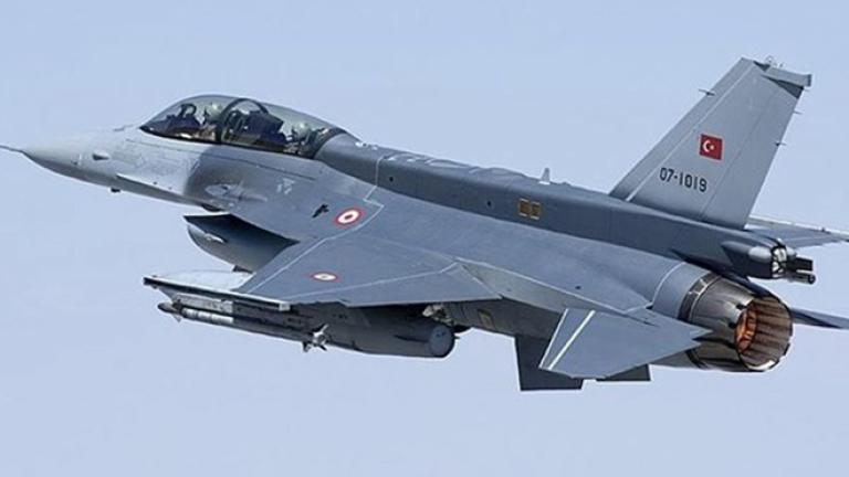 Πτήση τουρκικών F-16 πάνω από τoυς Λειψούς