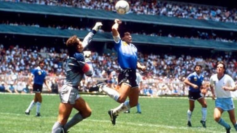 Σαν σήμερα 22 Ιουνίου 1986 ένα γκολ με το χέρι... του Θεού