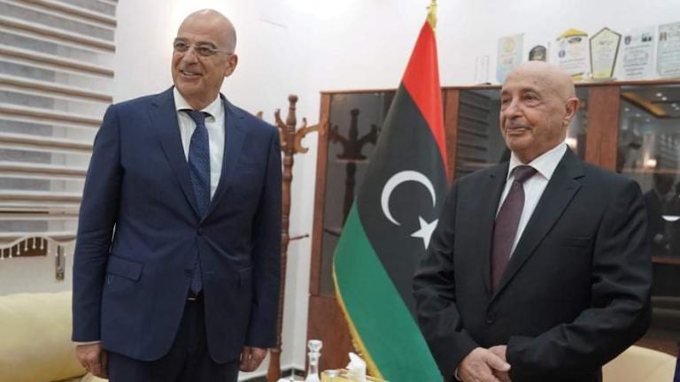 Ν. Δένδιας: Συμφωνήσαμε με τον Ακίλα Σάλεχ ότι η Τουρκία έχει ιστορικές ευθύνες για αυτό που συμβαίνει σήμερα στη Λιβύη