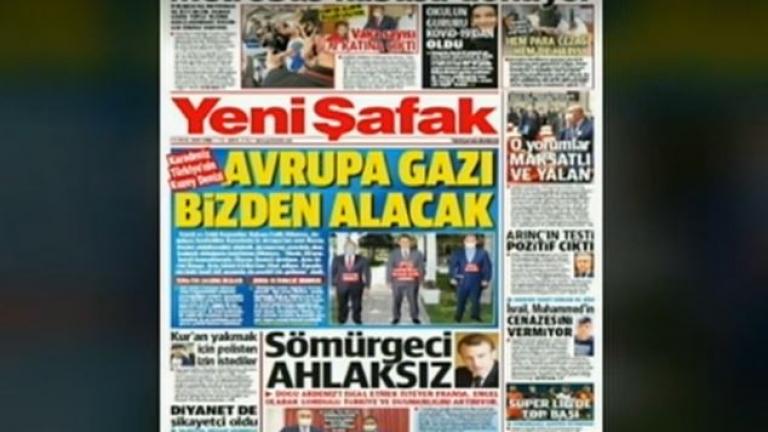 Άκρως προκλητικά τα τουρκικά πρωτοσέλιδα 