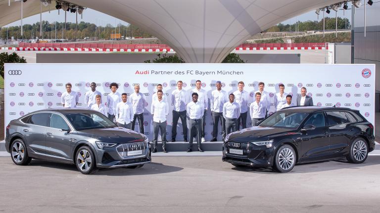 Οι νικητές του Champions League 2019-2020 οδηγούν Audi e-tron (ΦΩΤΟ)