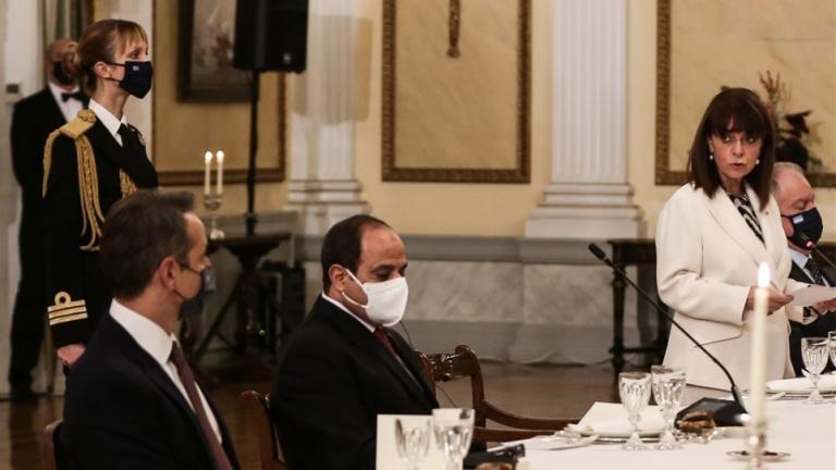 Δεν πήγε ο Τσίπρας στο επίσημο δείπνο για τον Σίσι στο Προεδρικό Μέγαρο