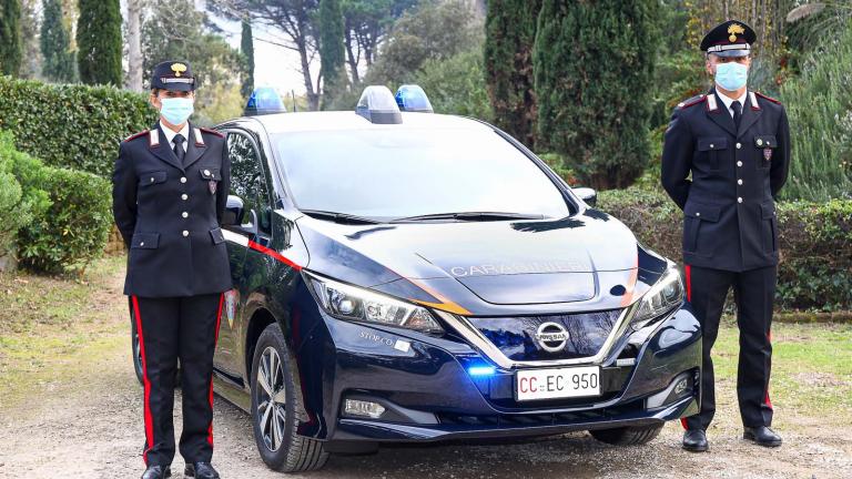 Με Nissan LEAF θα κυκλοφορούν οι Carabinieri στην Ιταλία
