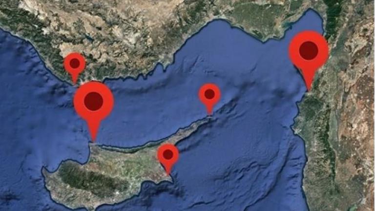 Η Τουρκία στήνει 5 ναυτικούς πύργους στις ακτές της και στα κατεχόμενα για έλεγχο της Αν. Μεσογείου
