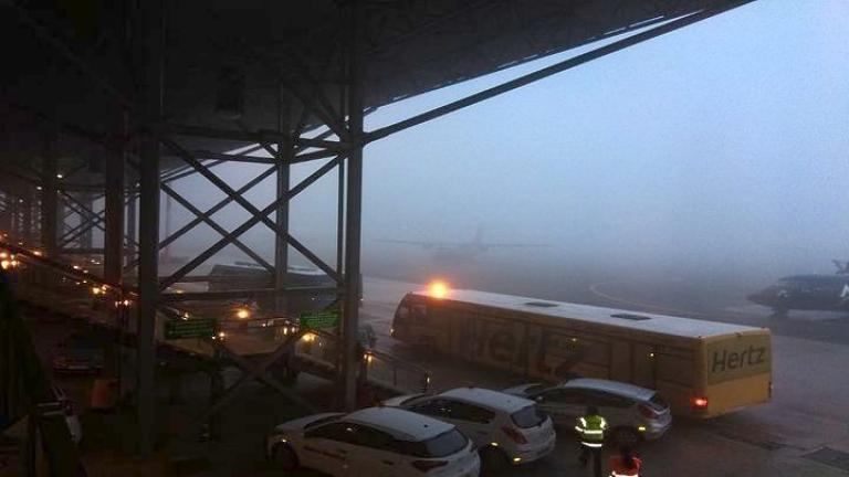 Αεροσκάφος δεν προσγειώθηκε λόγω της ομίχλης στη Θεσσαλονίκη 