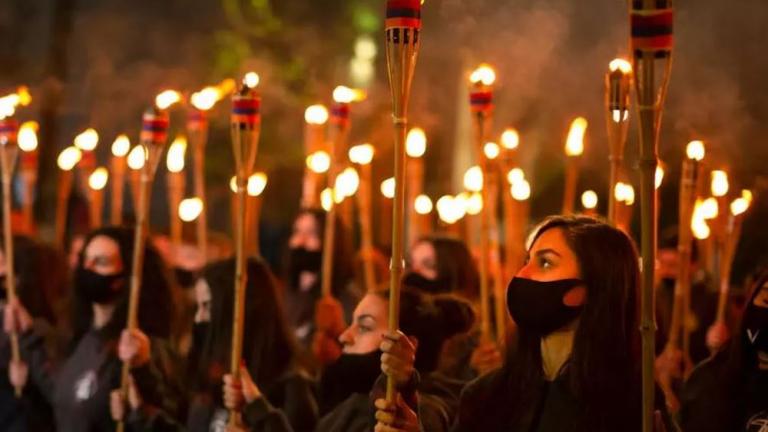 Αρμενία: Διαδήλωση στο Γερεβάν για την 106η επέτειο από τη γενοκτονία των Αρμενίων