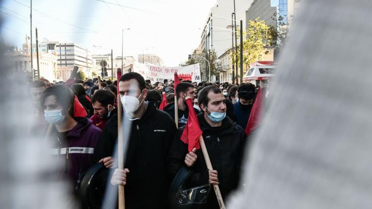 Ολοκληρώθηκε η μαθητική-φοιτητική πορεία στη μνήμη του Αλέξανδρου Γρηγορόπουλου