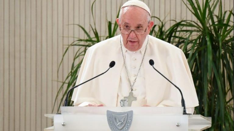 Πάπας Φραγκίσκος από Κύπρο: Η πληγή που περισσότερο πονά αυτή τη χώρα είναι το τρομερό τραύμα που έχει υποστεί τις τελευταίες δεκαετίες