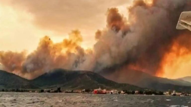Φωτιά στη Θάσο: Ενισχύονται οι δυνάμεις πυρόσβεσης 