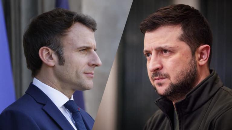Ο πρόεδρος της Γαλλίας Εμανουέλ Μακρόν διαβεβαίωσε απόψε τον Ουκρανό ομόλογό του Βολοντίμιρ Ζελένσκι ότι θα στηρίξει το ειρηνευτικό σχέδιο του Κιέβου «στη διεθνή σκηνή», σε τηλεφωνική επικοινωνία που είχαν οι δύο ηγέτες.  Ο Μακρόν επανέλαβε ότι στηρίζει το ειρηνευτικό σχέδιο 10 σημείων που πρότεινε ο Ζελένσκι και τον διαβεβαίωσε ότι «θα στηρίξει αυτήν την πρωτοβουλία στη διεθνή σκηνή, στις επόμενες διπλωματικές συναντήσεις», ανακοίνωσε το Μέγαρο των Ηλυσίων.  Οι δύο πρόεδροι αναφέρθηκαν επίσης στην έκκληση 