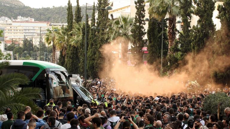 Παναθηναϊκός: «Κόλαση» στην Αθήνα με χιλιάδες οπαδούς πριν το ντέρμπι