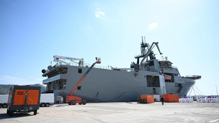 Ν.Δένδιας: «Ο ρόλος του «ΠΕΡΣΕΑ» ως πλοίο γενικής υποστήριξης είναι απολύτως καθοριστικός για την επιχειρησιακή σχεδίαση και την επιχειρησιακή δυνατότητα του Στόλου»