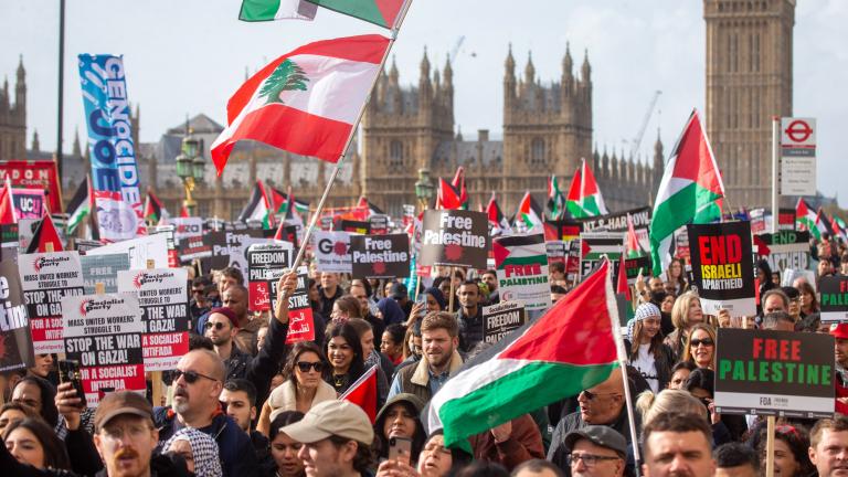 pro-palestine rally london