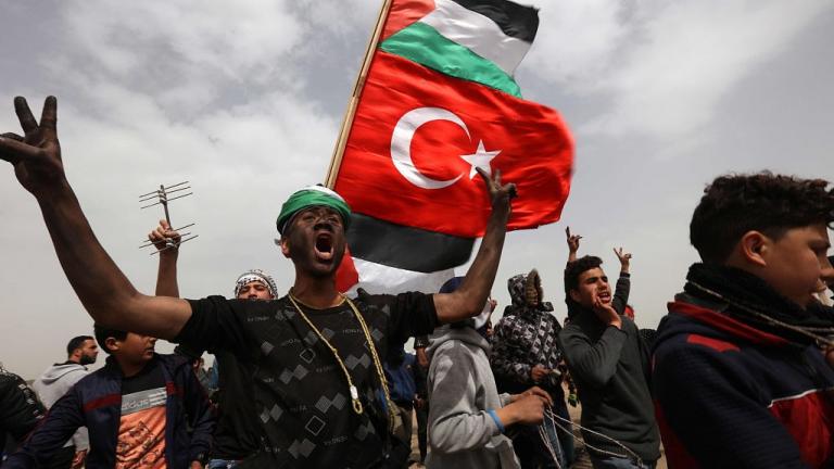 turkish flag palestine
