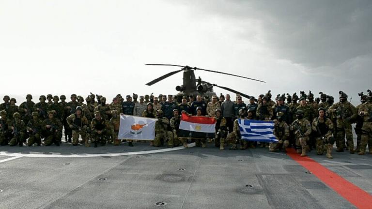 military drill greece egypt cyprus