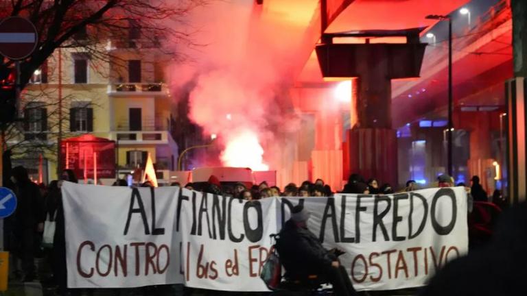 Ιταλία: Συγκρούσεις ακροαριστερών με αστυνομία στη Βιτσέντσα